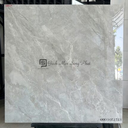 Gạch lát nền Viglacera 80x80cm CA16_8803 Xám nhạt Vân Đá