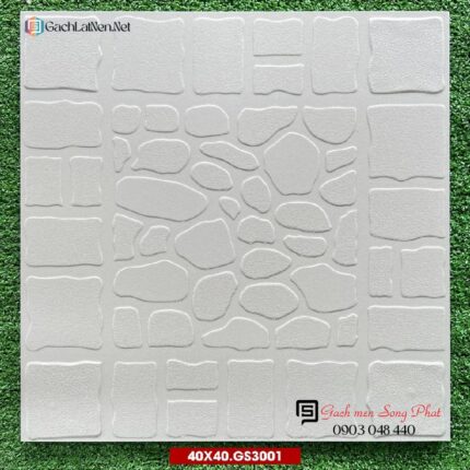 Gạch lát sân 40x40 GS3001 Đá đồng chất
