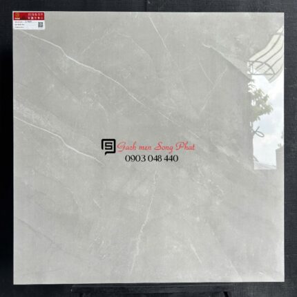 Gạch lát nền 80x80 Prime 27121 Xám Vân Trắng