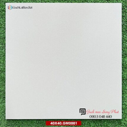 Gạch lát sân 40x40 GM001 Đá đồng chất